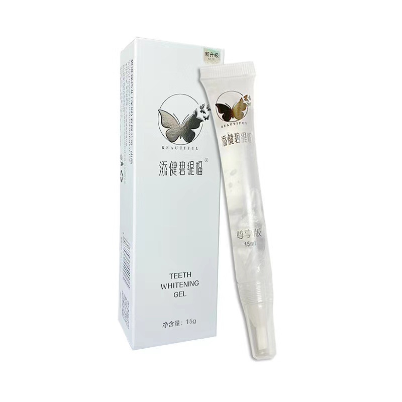 Tianjian bitifu teeth cleaning care gel hose with brush head teeth whitening gel oral care coagulation