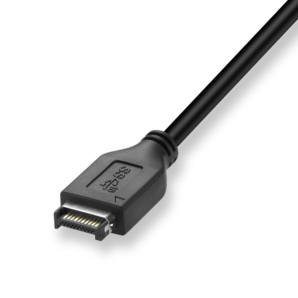 USB3.1Type-E male to IDC20P male extension computer connection expansion line mainboard rear transfer chassis front