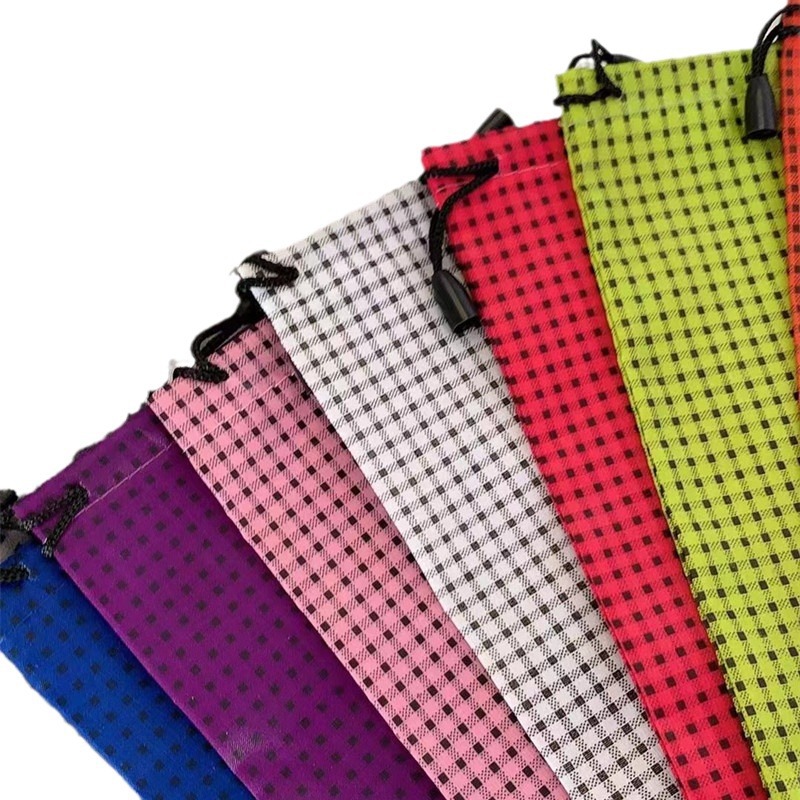 in stock glasses cloth bag solid color microfiber drawstring storage bag sunglasses dustproof sunglasses bundle pocket printing