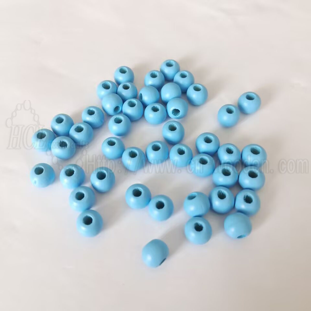 Manufacturer Wholesale 10-30mm Colorful Lotus Wood Beads DIY Jewelry Accessories Wooden Colorful Round Beads Loose Beads Wholesale