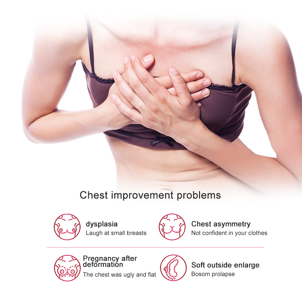 Breast Enlargement and Enhancement Device, Negative Pressure Vacuum Double-Cup Massager, Sagging Breast Enhancer, Shaping and Lifting Electronic Device