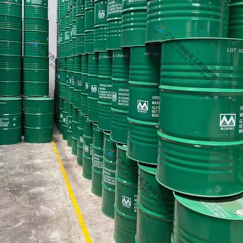 Indonesian Spring Gold Glycerin 99.7% Industrial Grade Glycerin Glycerin Cosmetic Grade Moisturizer Raw Materials in Stock