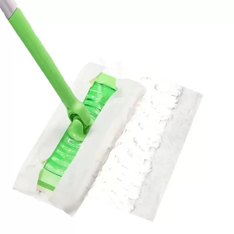 Cross-Border Electrostatic Dust Removal Paper Disposable Household Dust Removal Cloth Replacement Mop Paper Floor Tile Dust-Free Cleaning Cloth