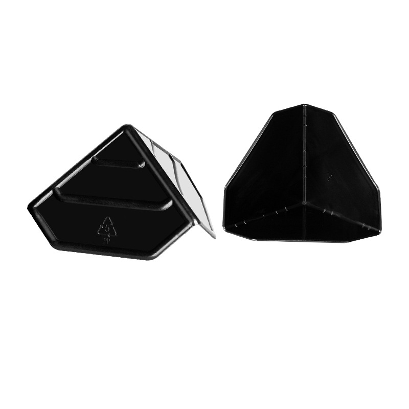 Plastic corner protection three-side corner wrapping carton packaging corner protection electrical appliance communication packaging anti-collision black corner protection plastic