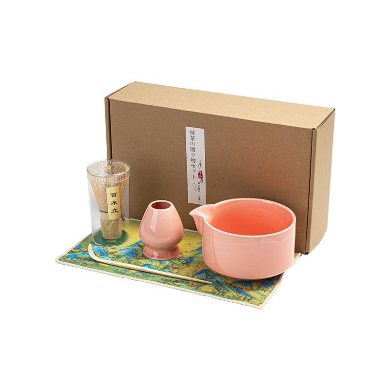 Cross-border Japanese-style Matcha Tea Ceremony Baibenli Tea Li Tea Bowl Household Complete Song Dynasty Tea Ceremony Tea suit