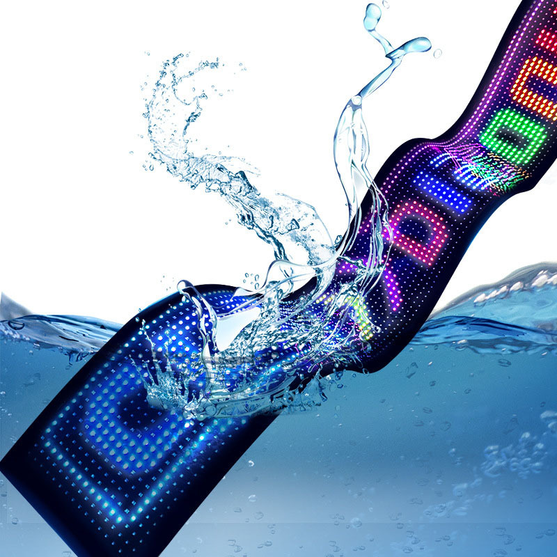 Cross-Border Led Car Display Bluetooth Car Soft Screen DIY Advertising Display DIY Pixel Screen Dot Matrix Screen Grid