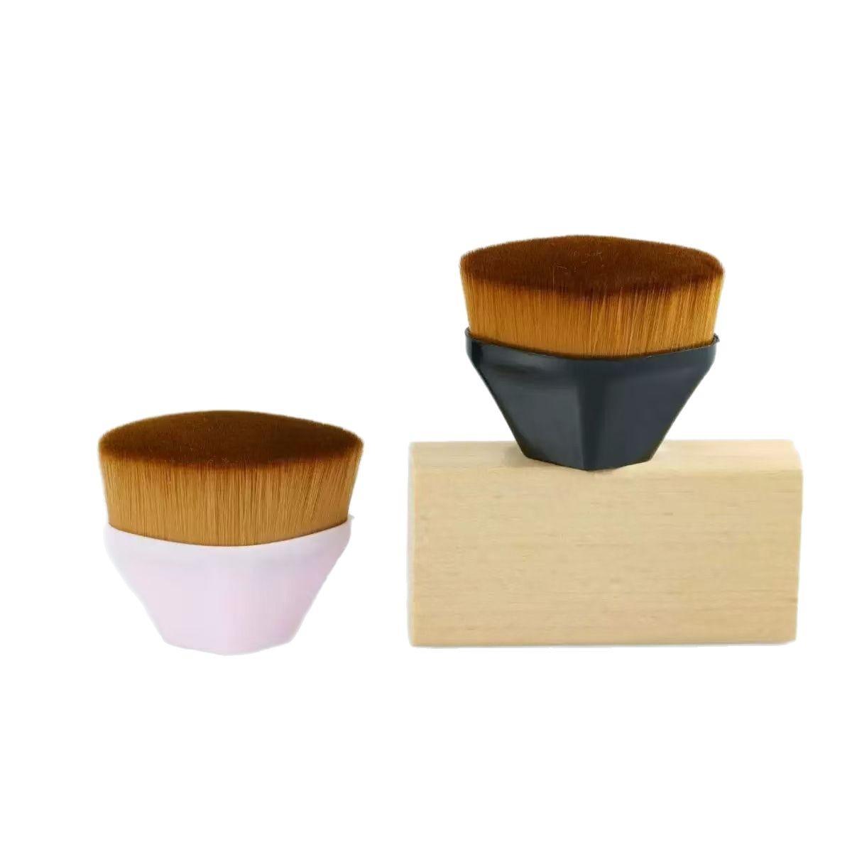 Explosions manufacturer No. 55 foundation brush flat head seamless easy makeup petals soft makeup brush does not eat powder beauty tools