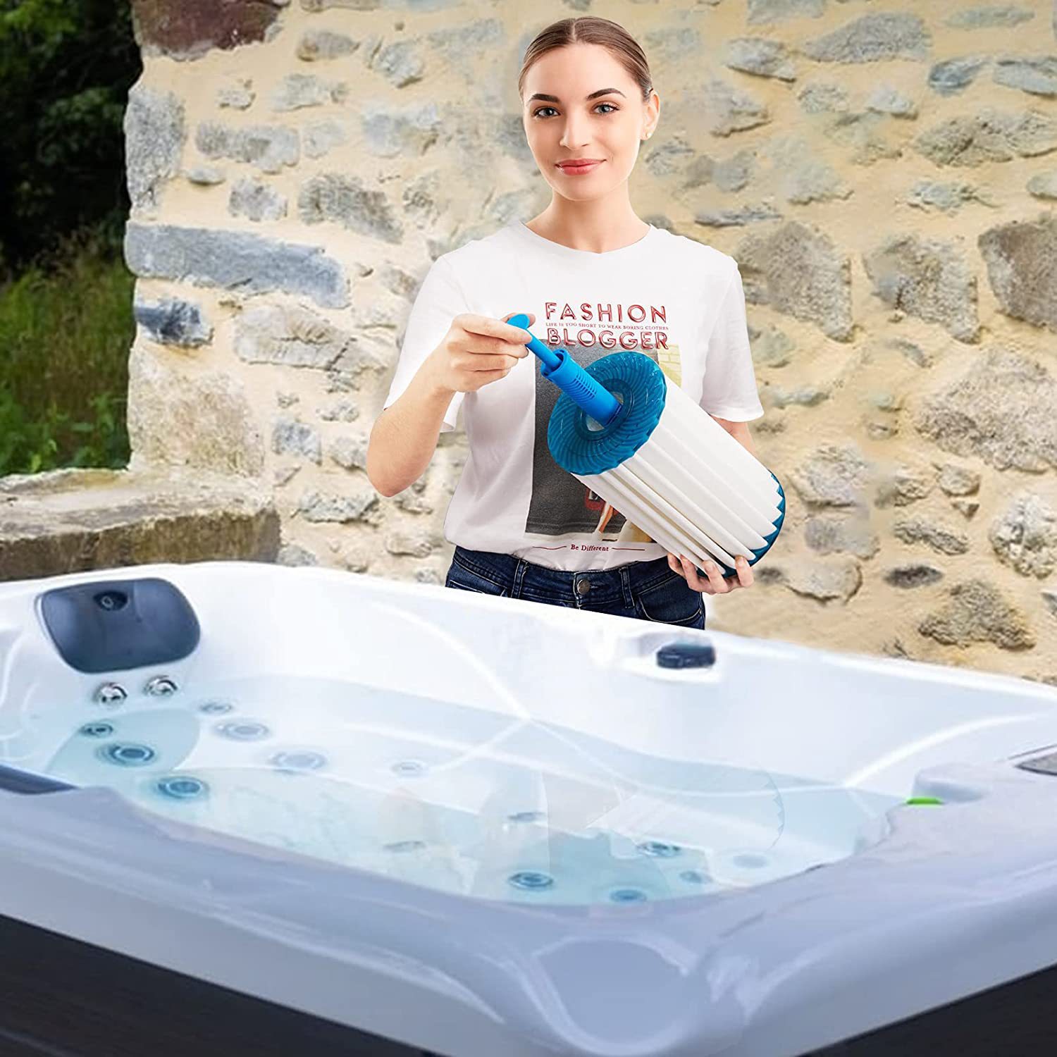 HOTSPRING HOTSPRING mineral Rod for hot tub, zinc mineral ion second generation filter