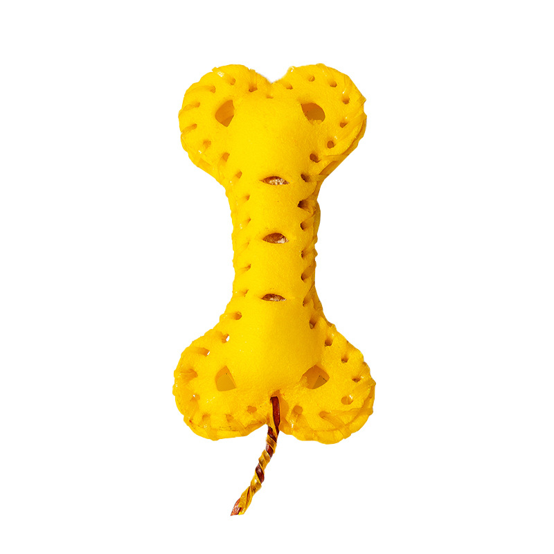 Cross-Border Pet Snacks Puppy Pinata Leaky Food Toy Teddy Bichon Bite-Resistant Teeth Cleaning Gum Dog Molar Stick