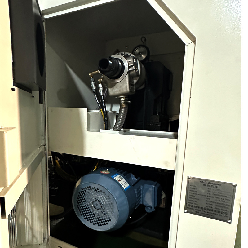 Ningbo Jingyu Cnc Lathe Manufacturer Wholesale Integrated Linear Guide Rail Hydraulic Chuck Automatic Feeding Closed-Loop Control System