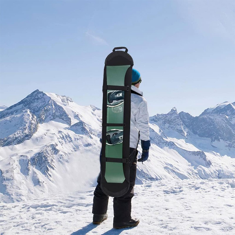 Snowboard Bag Snowboard Protective Cover Waterproof Wear-resistant Snowboard Bag Double Strap Snowboard Bag Dumpling Wraping Snowboard Bag
