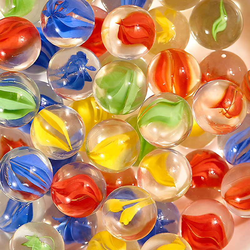 Jitong Brand Pinball Machine Glass Beads 14mm Set for Children's Game Machine Solid