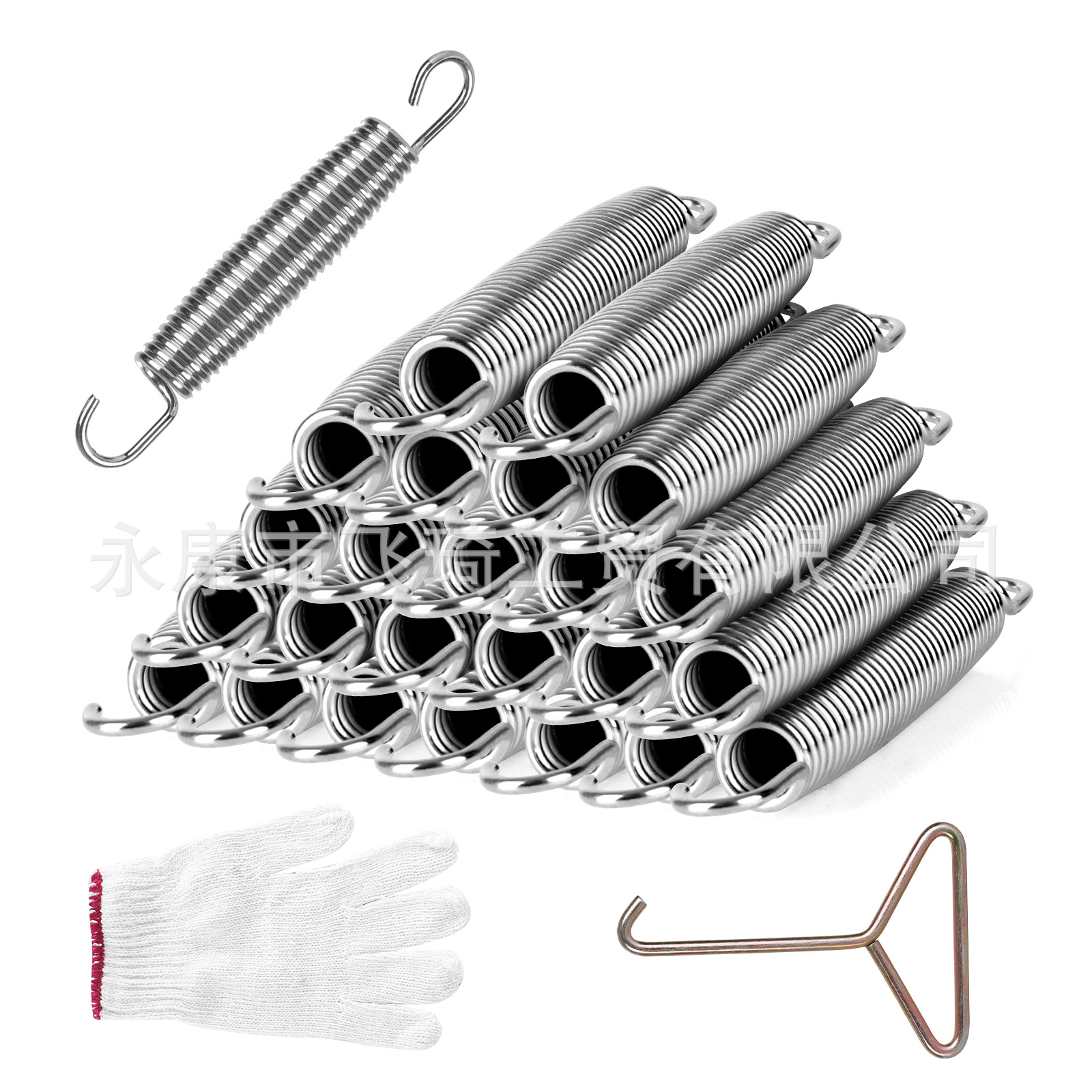 Аксессуары для уличных батутов пружины разных размеров 135мм 165 178