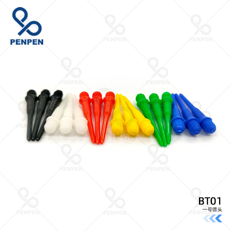 Струйный Penpen Универсальный 2Ba Цифровые Дarts Пом Пластиковая Дарт Головка Дарт Аксессуары Мягкая Дарт Головка Цветная