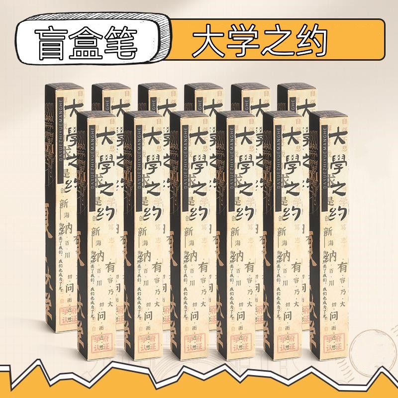 Student Prizes for Elementary School Students, Middle School Students, High School Students, End-Of-Term Rewards, Small Gifts, Blind Box Pens, Children's Gifts, Graduation ml