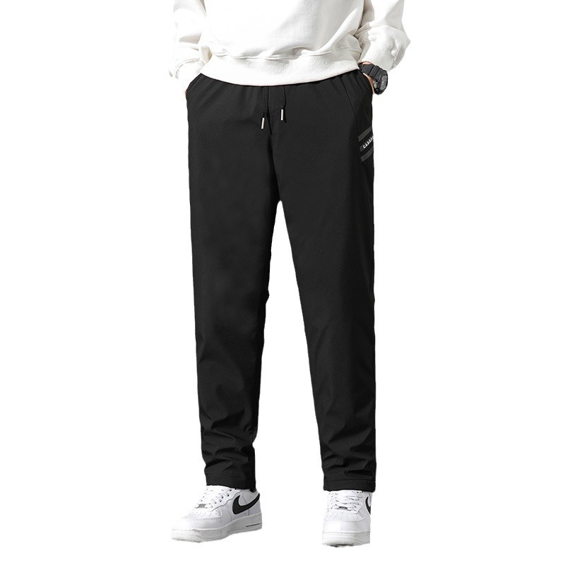 Down Pants Men's 2025 Winter Thickeneded Outdoor Sports Warm and Light White Duck down Pants for Outer Wear