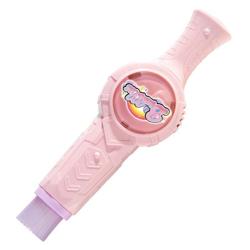 ONSHINE children beat elastic smoke bubble machine hand-held blowing bubble stick gun spray high elastic electric toy