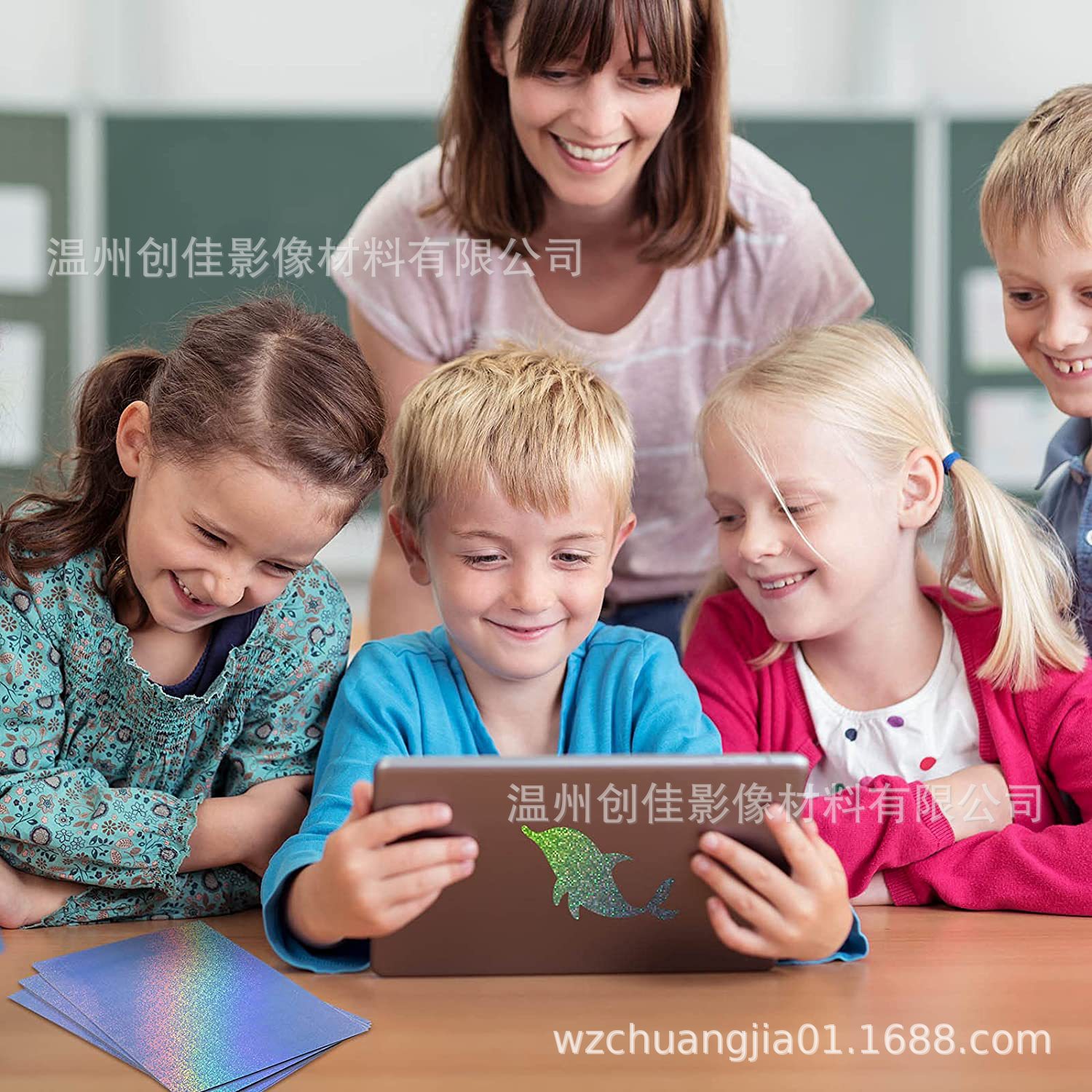 New Amazon Printable Holographic American Standard A4 Size Waterproof Sesame Dot Laser Vinyl Inkjet Printing Sticker