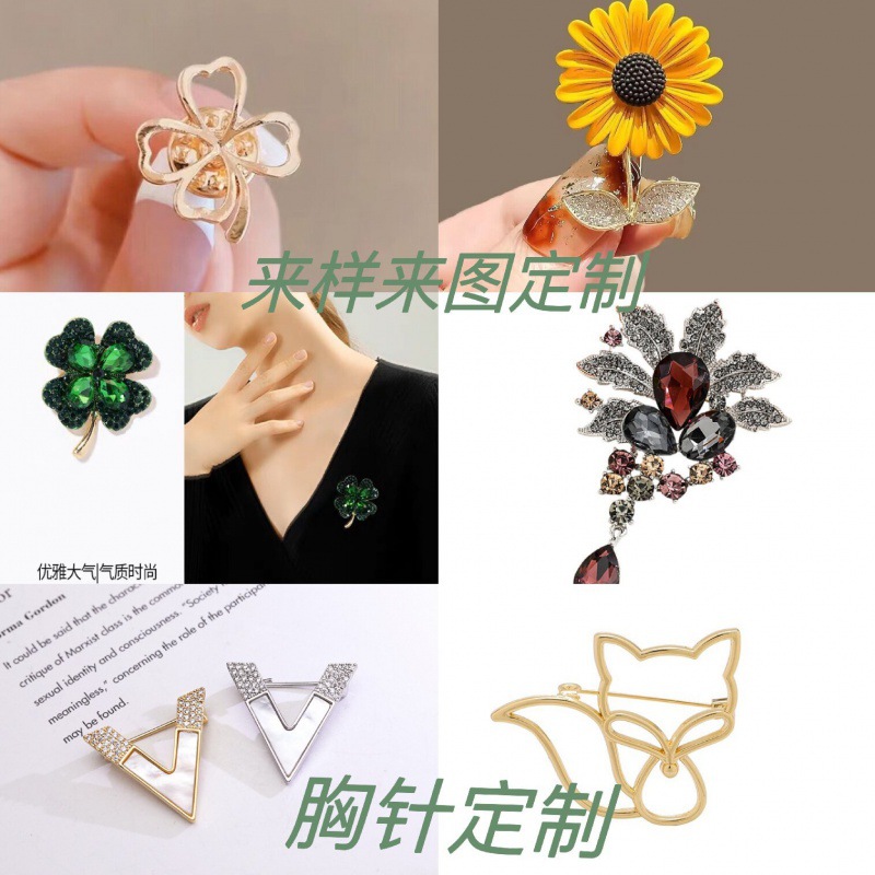 Набор брошей буква лого имя DIY металлическая карта может быть сделана в виде значка с пустотами