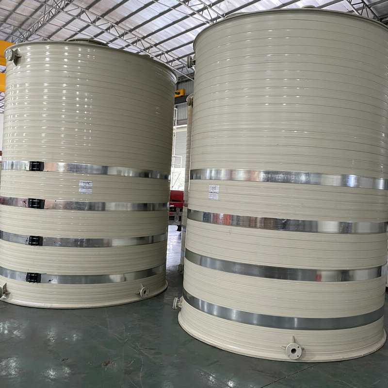 Factory-made plastic storage tank, PVC winding thickened container, PVC storage tank