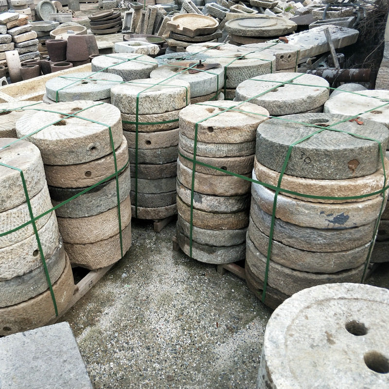 Old Grinding Disc Rural Old Stone Grinding Disc Stepping Stone Old Stone Disc Stone Grinding Stone Paving Stone Stone Old Stone Mill