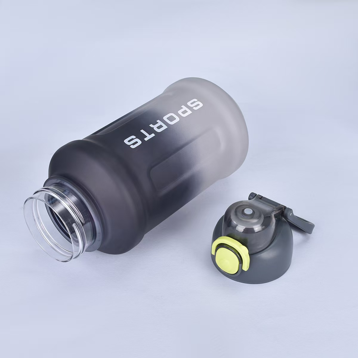 Popular Large-Capacity Ton-Ton Bucket Ton-Ton Cup Outdoor Sports Water Cup with Handle Portable Food-Grade Pc Material Water Cup