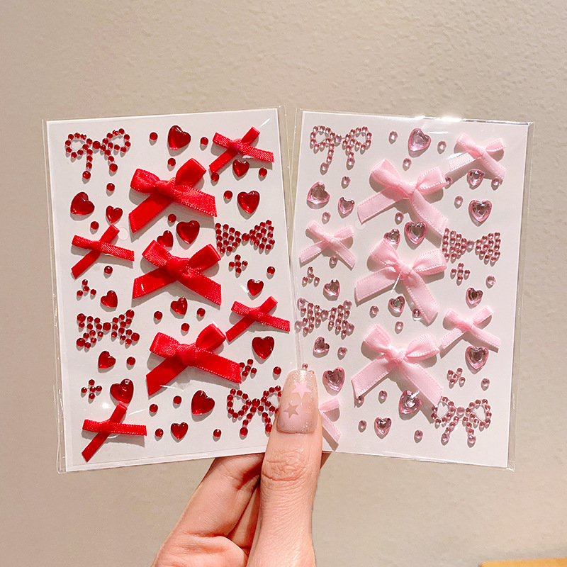 Children's Cartoon Face Painting Stickers Decorative Girls Face Stickers Princess Eye Stickers Little Girl Performance Makeup Face Stickers