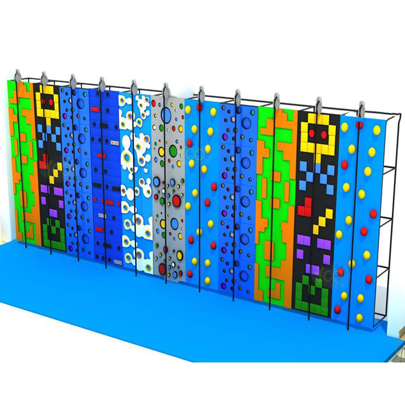 Kindergarten Climbing Frame Outdoor Scenic Spot Climbing Fitness Hall Training Rock Climbing Indoor Wooden Pe Board Kidsren's Climbing Wall