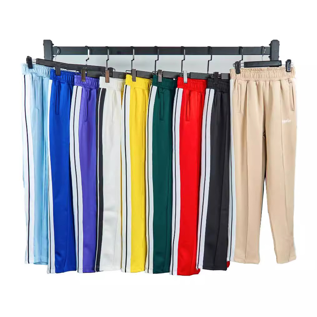 Весна и осень спортивные брюки с полосами для мужчин свободного кроя