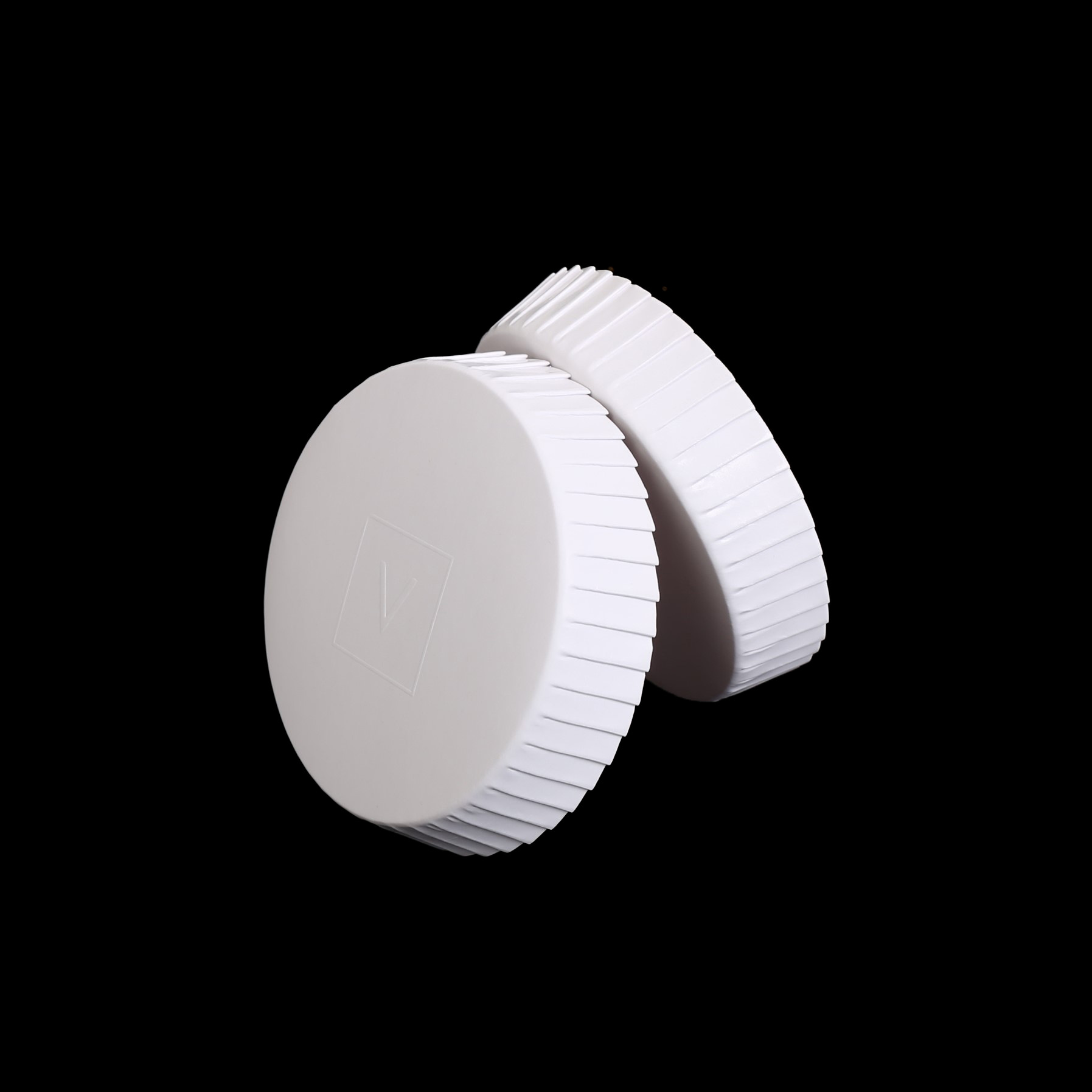 Disposable Cup Lid Paper Cup Lid with Printed Logo Hotel Room B&B Barber Shop Opening Cup 90 Caliber Stereo