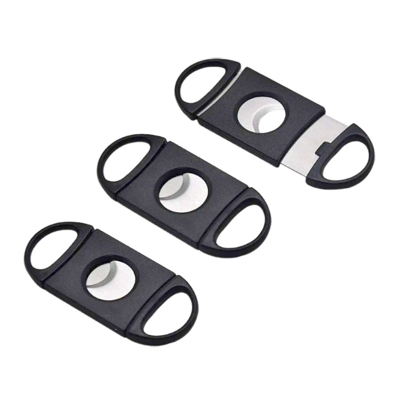 in stock cigar scissors double-edged cigar knife stainless steel cigar scissors creative cigar smoking accessories cutting cigarette scissors