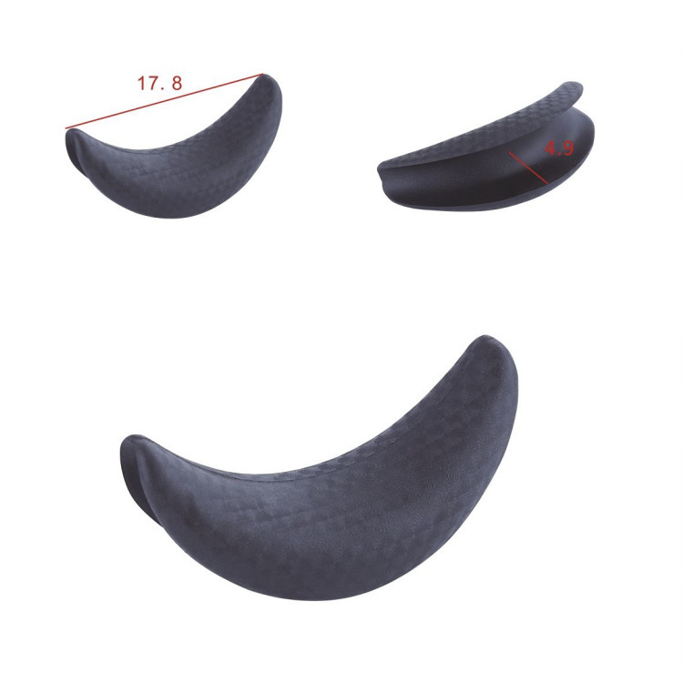 Подушка для шампуньной кровати Sipu, керамическая раковина, экспортная подушка из ПВХ, большая изогнутая подушка для шеи, оптовая продажа