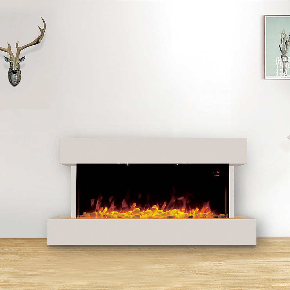 Электрический камин симуляция пламени быстрый обогрев энергосберегающий обогреватель