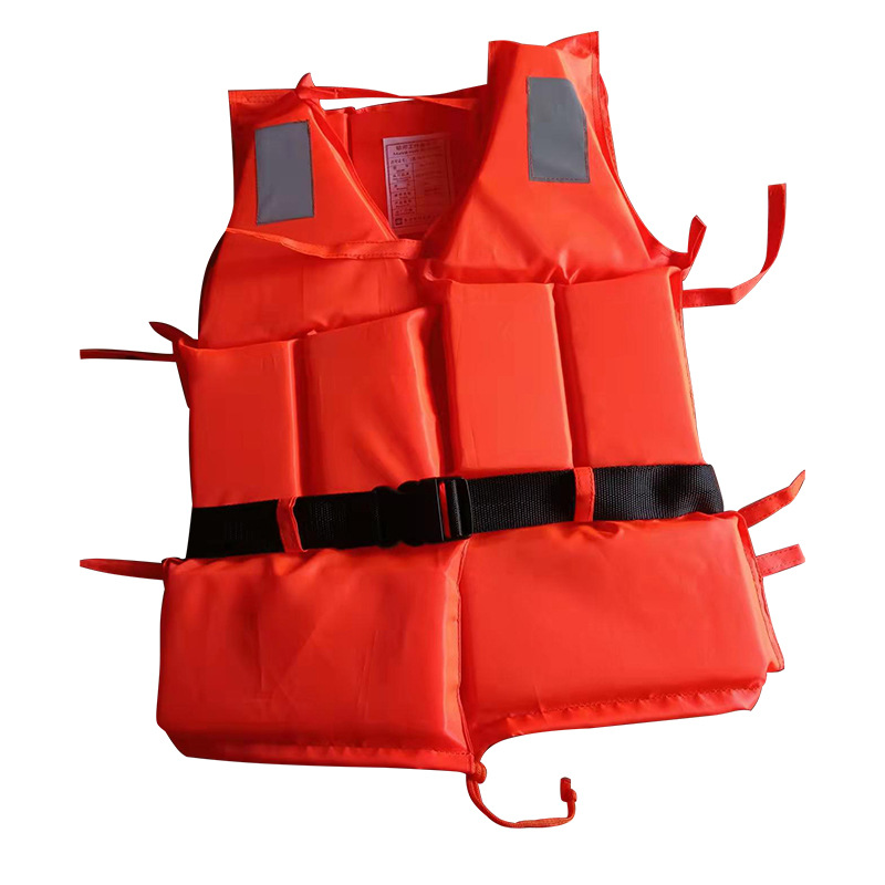 Oxford cloth life jacket adult large buoyancy marine foam life jacket fishing children life jacket factory supply