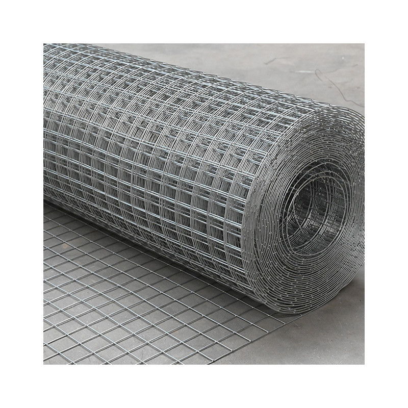 Galvanized Welded Wire Mesh Spot Wholesale Orchard Mountain Forest Enclosure Breeding Net Cowshed Net Exterior Wall Insulation Galvanized Steel Wire Mesh