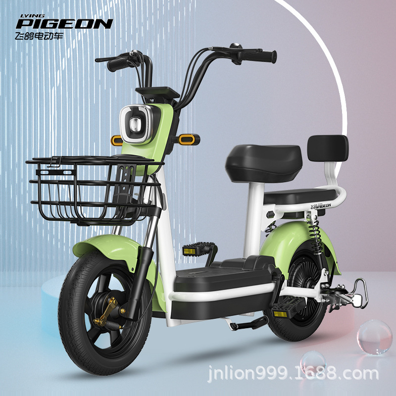 2024 Flying Pigeon New Electric Bicycle Adult Battery Car New GB Brand Small Power Scooter