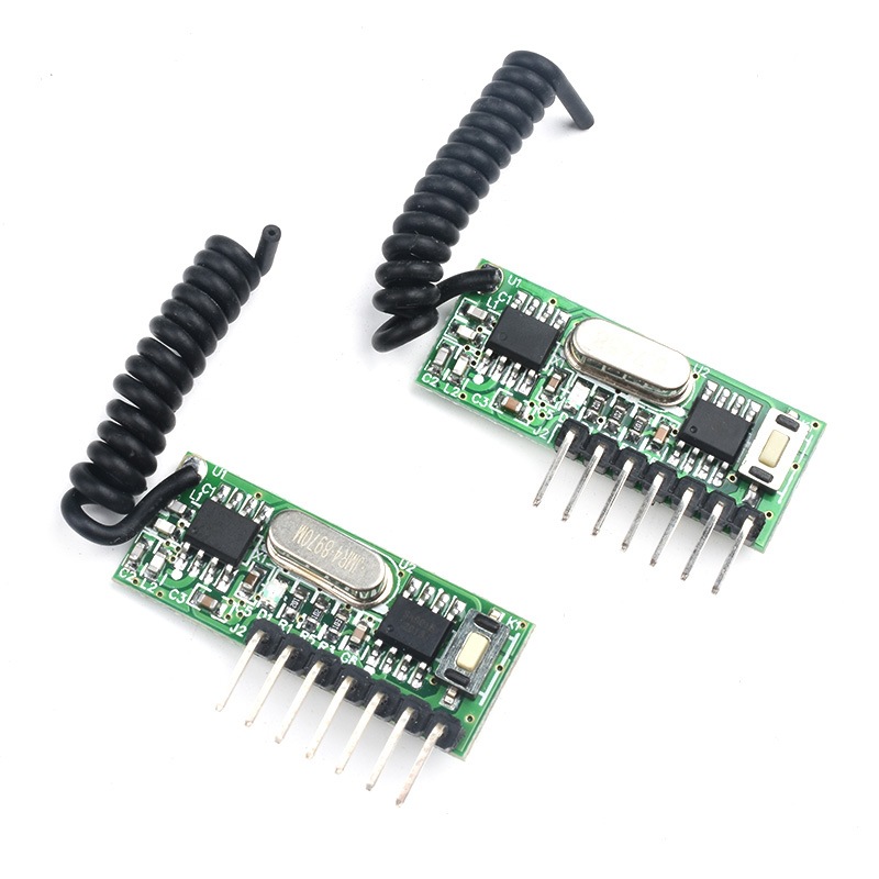 43 wireless receiving module with learning 315mHz four-way home remote control wireless receiving module