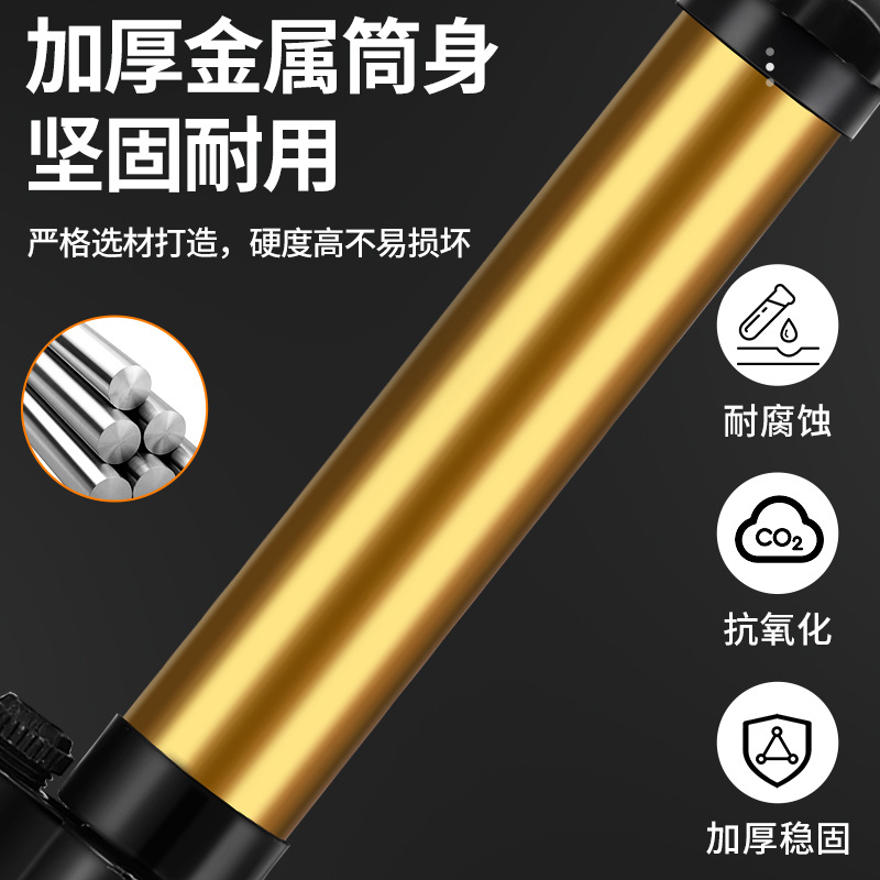 Wholesale Mini Inflator Basketball Small Inflator Bicycle Mountain Bike Portable High Pressure Inflator Manual Inflator