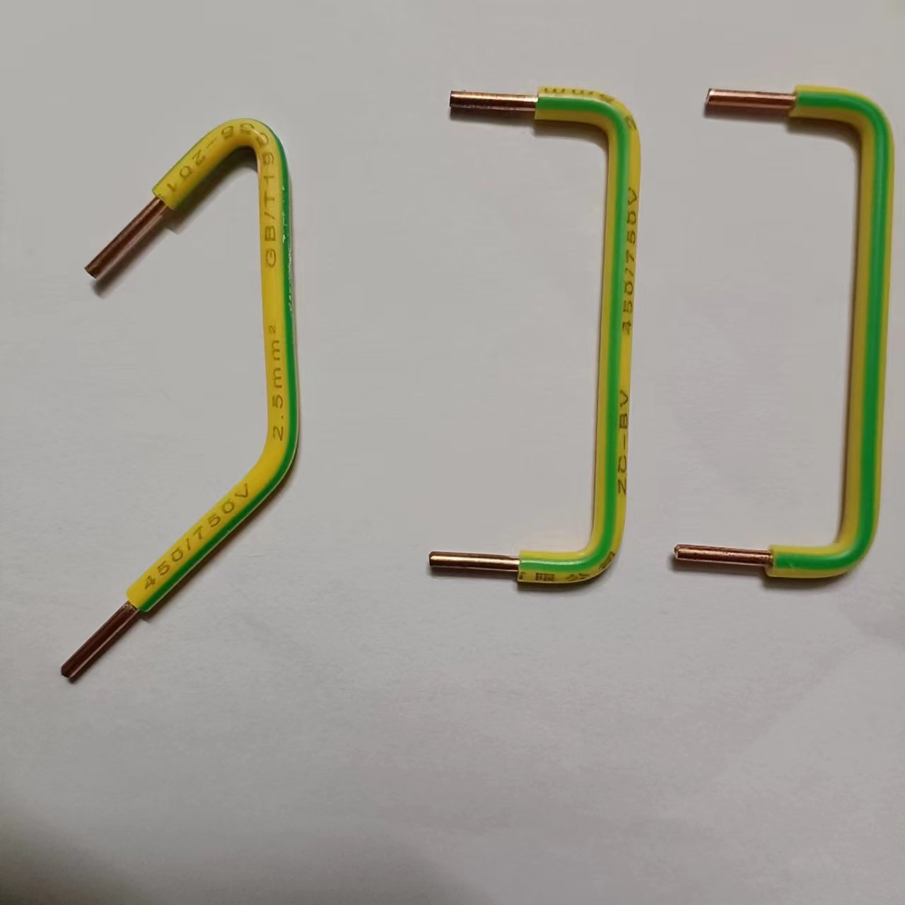 Professional Customized Jumper U-Shaped Jumper Socket Line Distribution Cabinet Meter Switch Bv Single-Core Hard Wire Bending Line