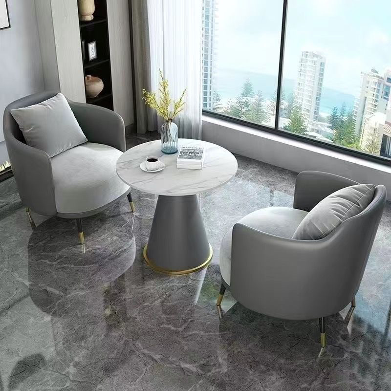 Business Reception Sofa Coffee Table Combination Hotel Lobby Accessible Luxury Leisure Accessible Luxury Hotel Rest Area Negotiation Table and Chairs