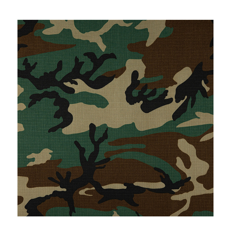 American-style Four-color Jungle Work Clothes Outdoor Clothing Camouflage Fabric Water-repellent Training Clothing Women's Clothing Polyester Cotton Blended Fabric