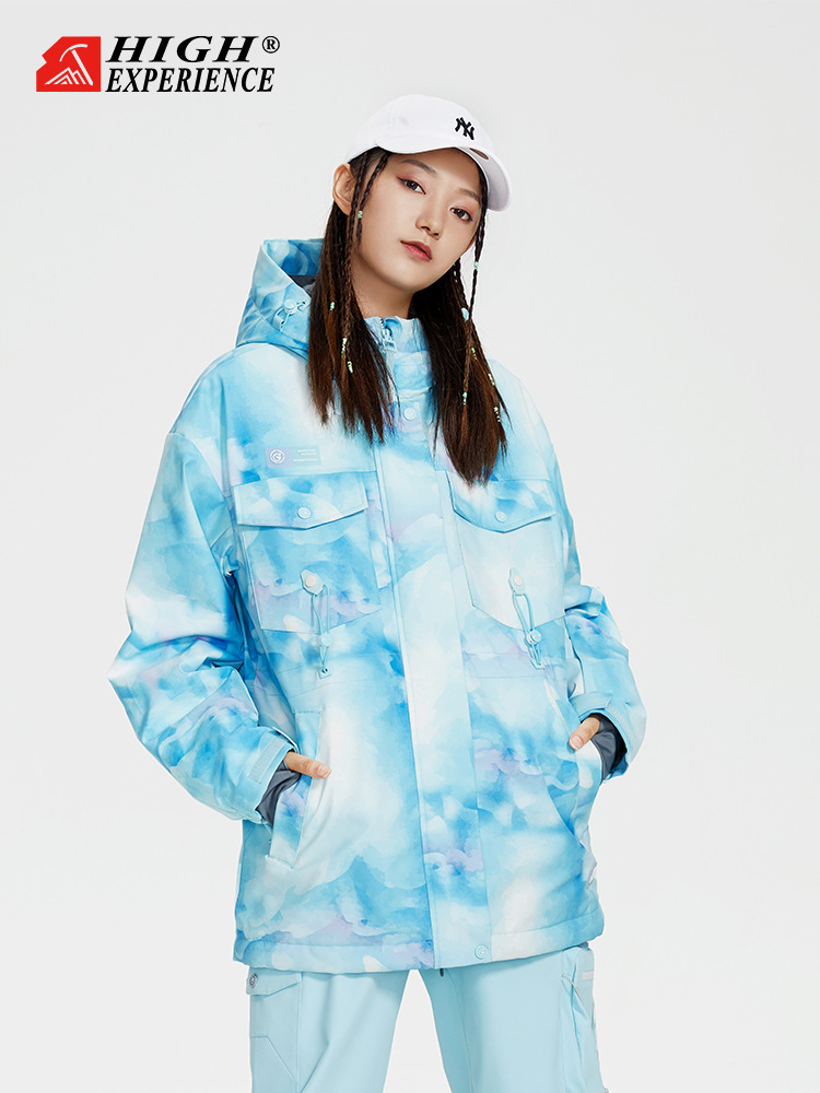 Supreme Ski Clothing for Women, Waterproof and Warm Snowboard Equipment, Professional Double-Board Ski Jacket, Snow Pants