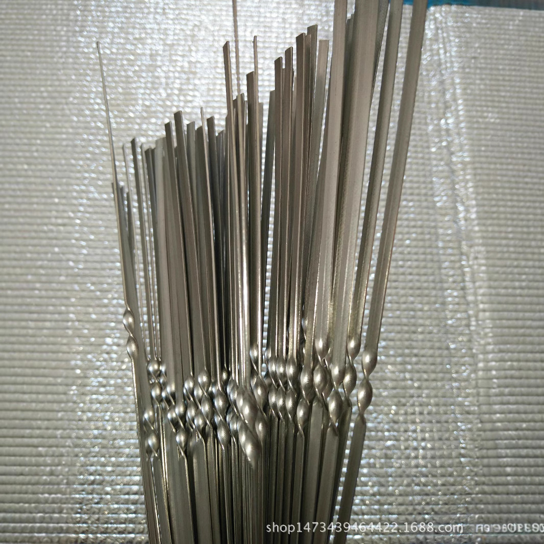 Wholesale Barbecue Skewers Stainless Steel Barbecue Needles Lamb Skewers Barbecue Needles Meat Skewers Iron Skewers Barbecue Tools