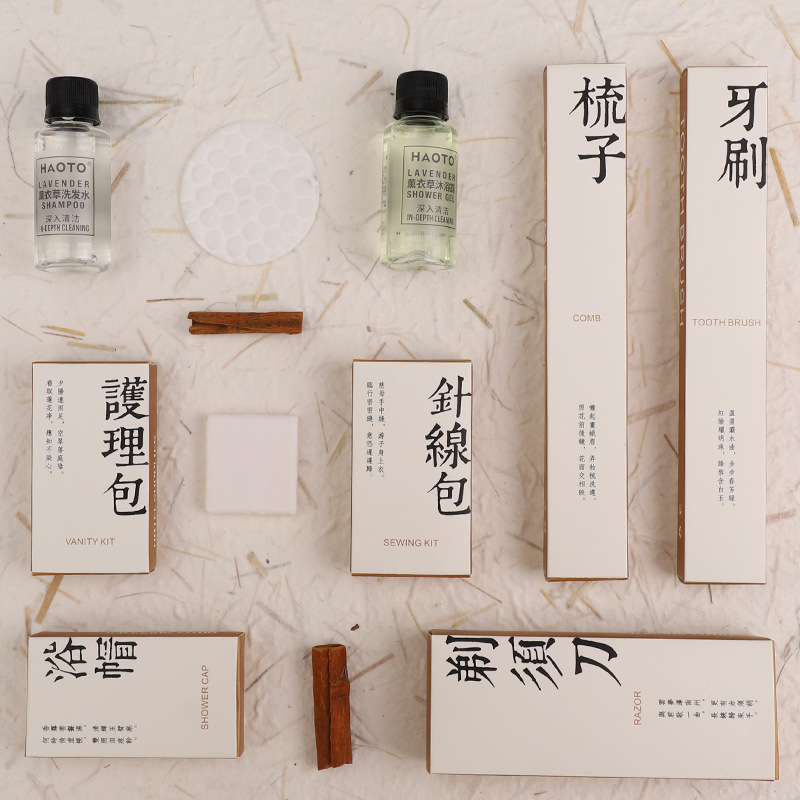 Одноразовые туалетные принадлежности отеля B & B высококлассные оптовые расчески зубные щетки