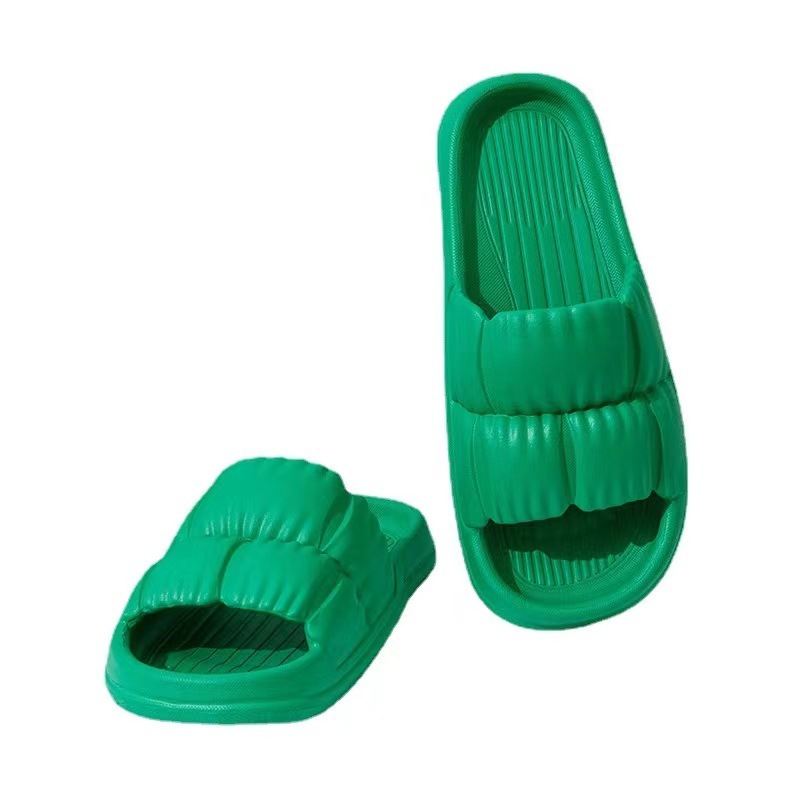 Cross-Border Labeling Temu Popular Spot Eva Slippers Non-Slip Indoor Home Soft-Soled Petal Slippers Wholesale