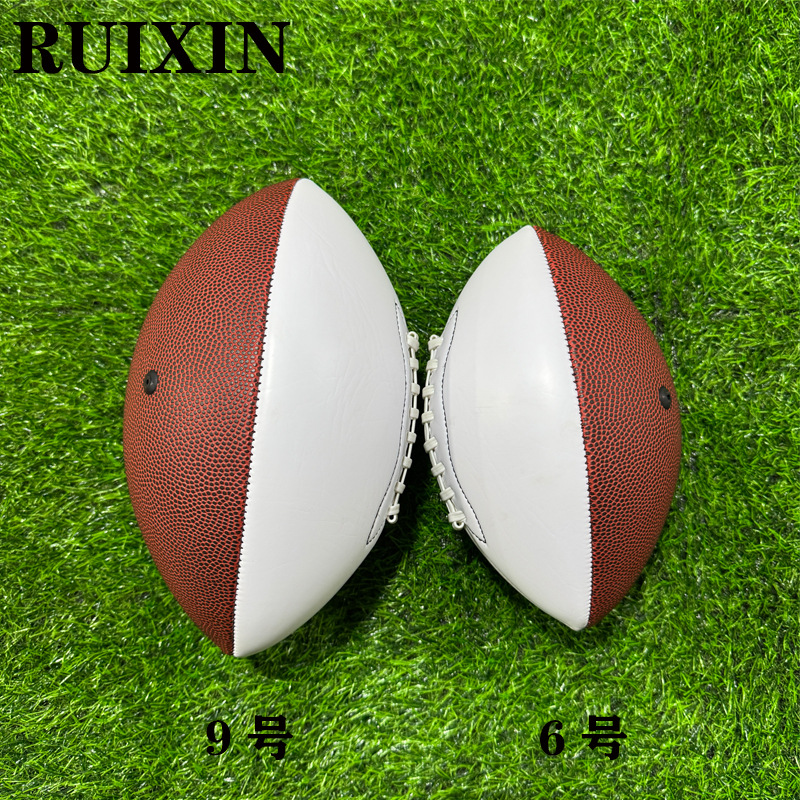 Manufacturer Customized Logo Spot Wholesale American Football No. 3 No. 6 No. 9 Training Game Club Football