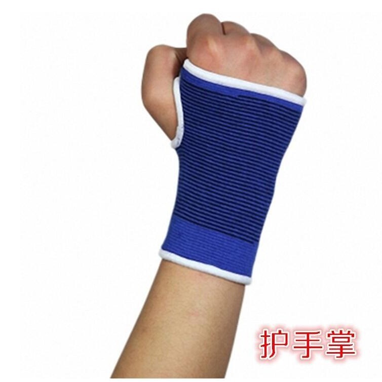 Factory polyester cotton knitted wrist protector wrist Protector Palm sports health care warm protector a generation of hair