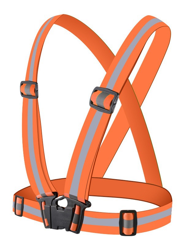 Outdoor Sports Riding Reflective Vest Reflective Vest Traffic Safety Protection Night Running Reflective Clothes Reflective Strap