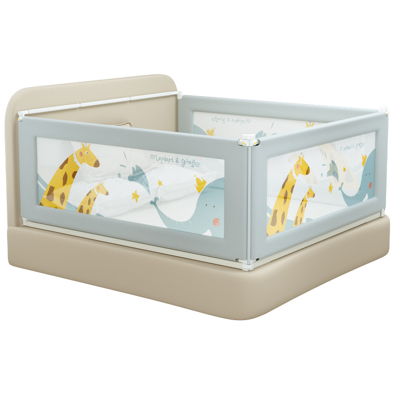 Factory supply bed fence baby children anti-fall bed baffle bed side railing universal crib fence