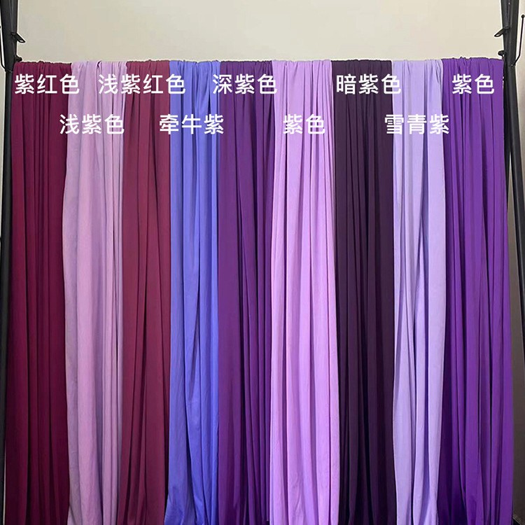 Свадебный мантий из фиолетовой ткани, растяжимый, для декора